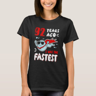 Mens 92 Years Ago I Was The Fastest 1930 Old Balls T-Shirt