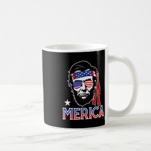 Mens abraham lincoln 4th of july merica men women coffee mug