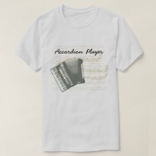 Men's Accordion Player T-Shirt