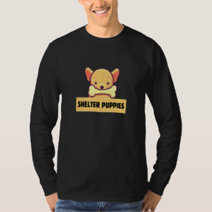 Mens Adoption Shelter Puppies Animal Pet Rescue T-Shirt