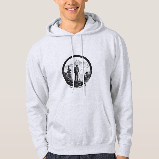 Men's Adult Pullover Hoodie  (Front)