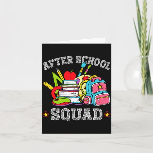 Mens after school squad program coordinator era card (Front)