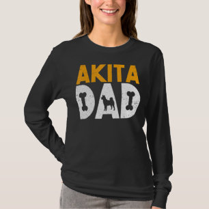 Mens Akita Dad American Akita Inu T-Shirt