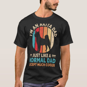 Mens Akita Dad Retro Vintage American Akita Inu T-Shirt