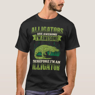 Mens Alligator Crocodile For Alligators Crocodile T-Shirt
