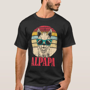 Mens ALPAPA Alpaca Fan Llama Fan Father's Day Re T-Shirt