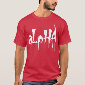 Mens ALPHA Gym Fitness Workout Bodybuilding Motiva T-Shirt