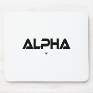 Mens Alpha Gym Rabbit Workout Bodybuilding Fitness Mouse Mat