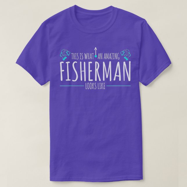 Mens Amazing Fisherman Funny Fishing Quotes  T-Shirt (Design Front)