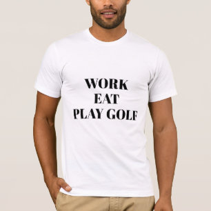 Mens American Apparel T-Shirt-Play Golf T-Shirt
