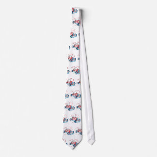 Men's American Car Tie Independence Day 