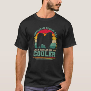 Mens American Eskimo Dad Like A Regular Dad Father T-Shirt