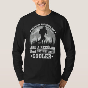 Mens American Football Dad Like A Regular Dad Fat T-Shirt