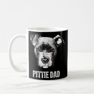 Mens American Pit Bull Dad  Coffee Mug
