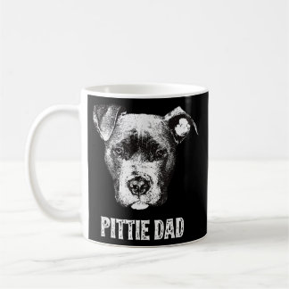 Mens American Pit Bull Dad Coffee Mug