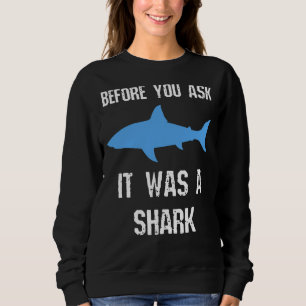 Mens Amputated Leg Amputee Before You Ask It Was A Sweatshirt