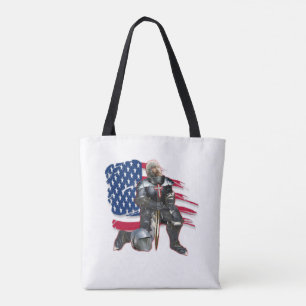 Men's and Ladies TacticalCivics.com Prayer Warrior Tote Bag