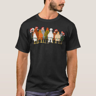 Men's and Women's Chicken Christmas Jumper T-Shirt