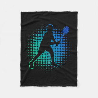Men's And Women's Dminton Dminton Player  Fleece Blanket
