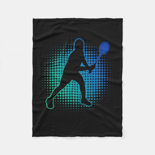 Men's And Women's Dminton Dminton Player  Fleece Blanket (Front)