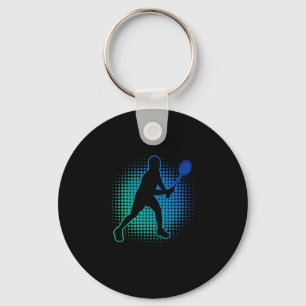Men's And Women's Dminton Dminton Player Key Ring