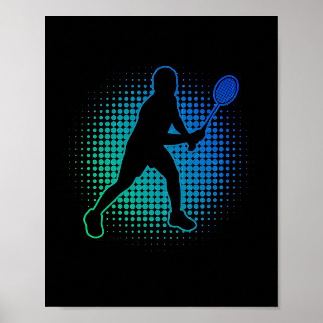 Men's And Women's Dminton Dminton Player  Poster (Front)