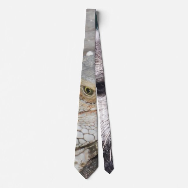 Mens Animal Eyes Ties (Front)