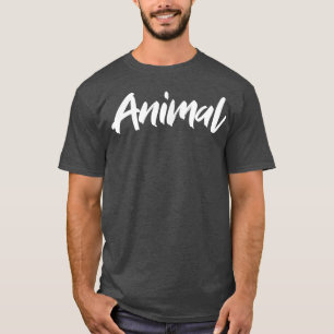 Mens ANIMAL Gym Fitness Workout Bodybuilding Motiv T-Shirt