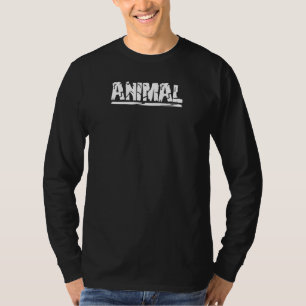 Mens Animal Gym Fitness Workout Bodybuilding Motiv T-Shirt