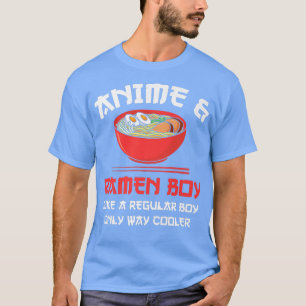 Mens Anime & Ramen Boy Like A Regular Anime & Rame T-Shirt