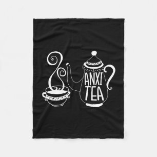 Mens anxitea mental health awareness support end fleece blanket