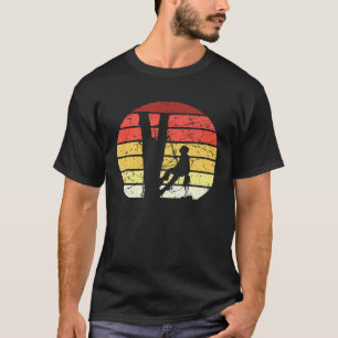 Mens Arborist Dad Tree Surgeon Climbing Chainsaw W T-Shirt