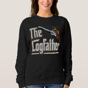 Mens Arborist I Woodworker Chainsaw Sweatshirt