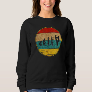 Mens Arborist Tree Logger Woodworker Chainsaw Sweatshirt