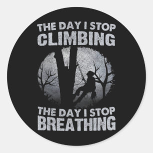 Mens Arborist Tree Trimmer Logger Lumberjack Men S Classic Round Sticker