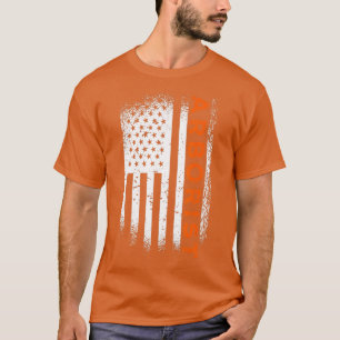 Mens Arborist US Flag  T-Shirt