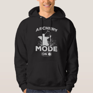 Mens Archery Mode On Hoodie