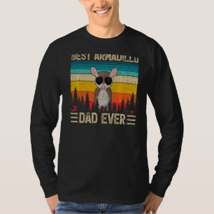 Mens Armadillo Vintage Best Armadillo Dad Ever Fa T-Shirt