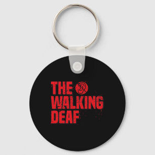Mens Asl Sign Language Coach Deaf Awareness Gift B Key Ring