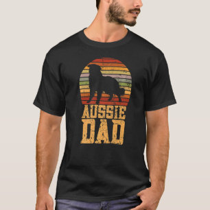 Mens Aussie Dad  Aussie Owner Australian Shepherd  T-Shirt