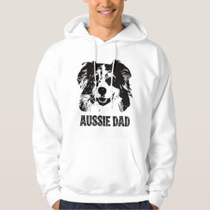 Mens Aussie Dad - Australian Shepherd Dog Dad Hoodie