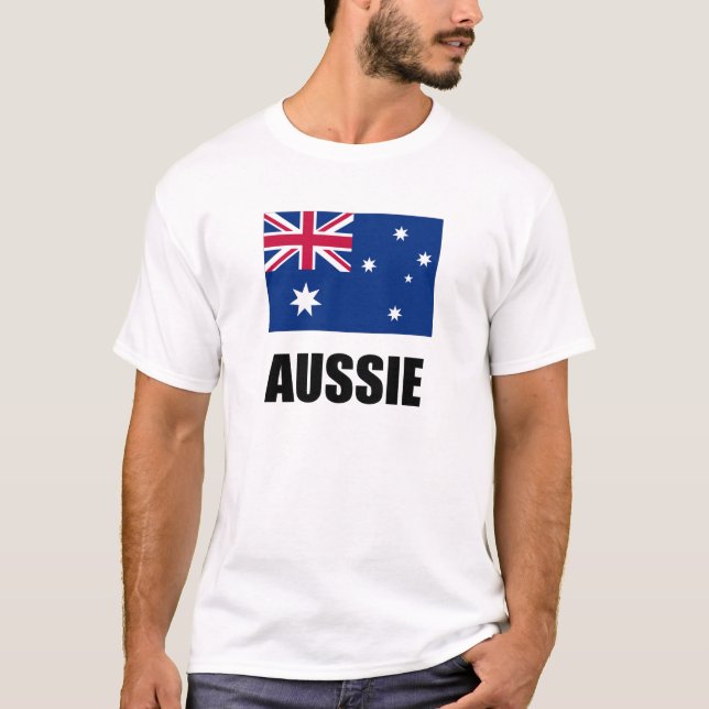 Mens Aussie t-shirt (Front)