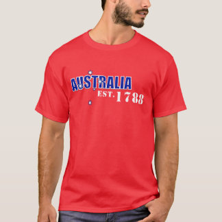 Mens Australia, Est. 1788 shirt