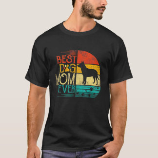 Mens Australian Cattle Vintage Dog Dad Cool Father T-Shirt