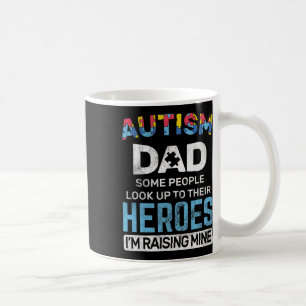 Mens Autism Dad Autism Awareness Autistic Spectrum Coffee Mug