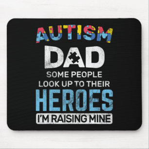 Mens Autism Dad Autism Awareness Autistic Spectrum Mouse Mat