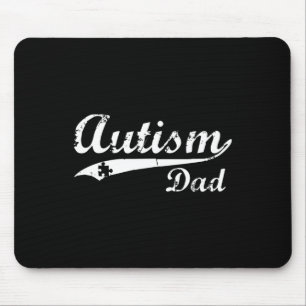 Mens Autism Dad Gifts Autism Awareness Gift Mouse Mat