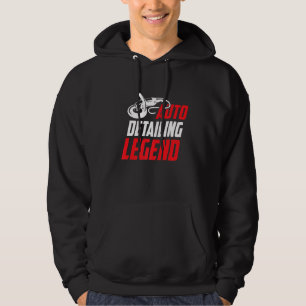 Mens Auto Detailing Legend Car Detailer Polishing  Hoodie
