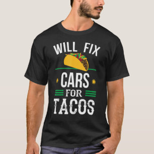Mens Auto Mechanic  Garage Fix Cars Heavy Vehicle  T-Shirt