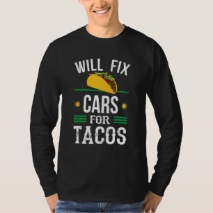 Mens Auto Mechanic Garage Fix Cars Heavy Vehicle T-Shirt